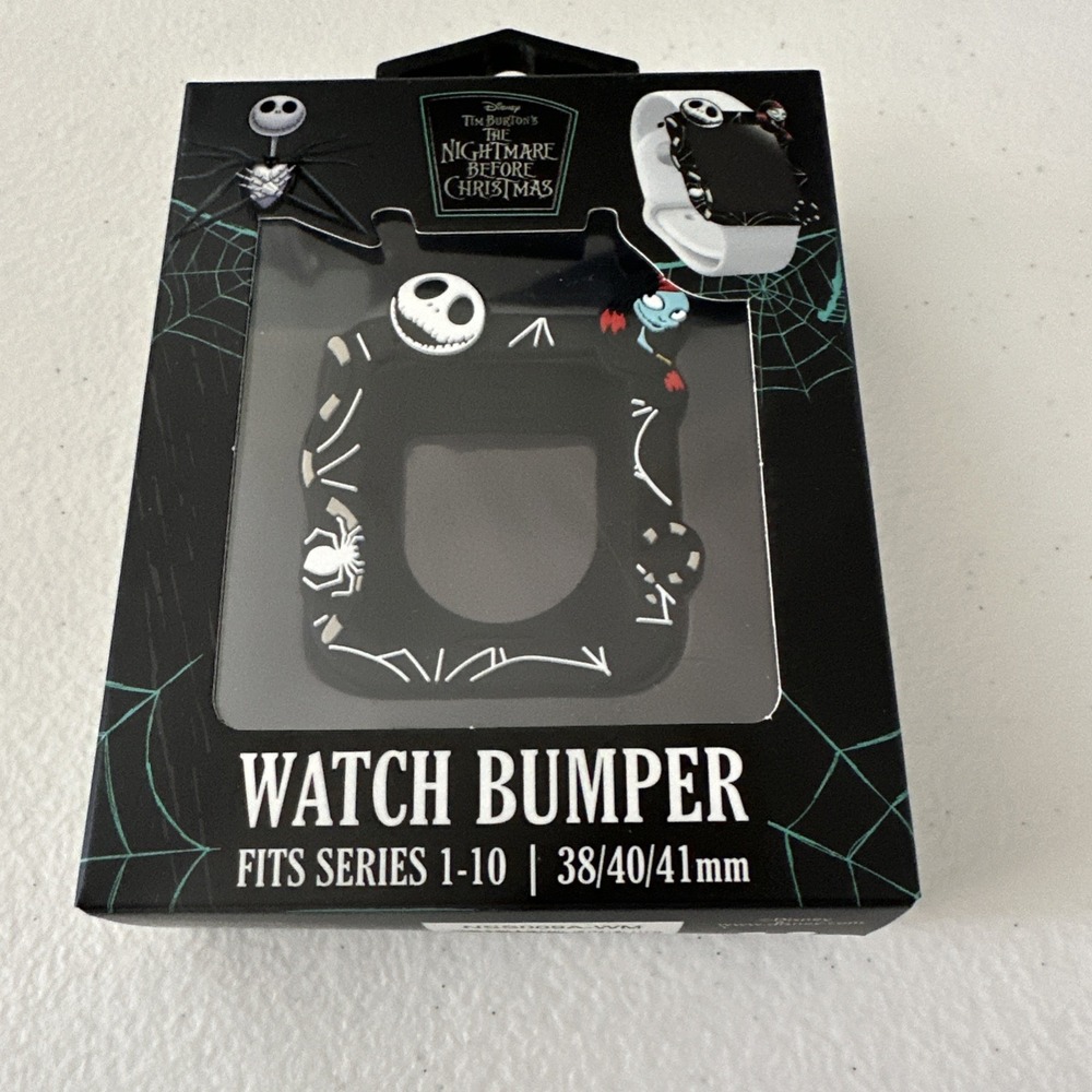 Disney Nightmare Before Christmas Watch Bumper Fits 38/40/41 Apple Watch